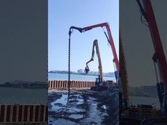 V+AUGER 유압 오거 드릴링 장비