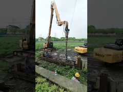 V+AUGER 유압 오거 드릴링 장비