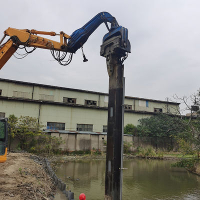 Hydraulic Pile Driver for 30T Excavators | Solar Farm Specialist | High-Speed Installation | Premium Components