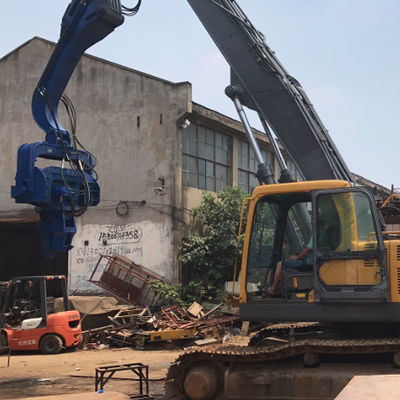 High-Pressure Pile Hammer | 32MPa Hydraulic System | Solar Project Specialist | Efficient Vibration Technology