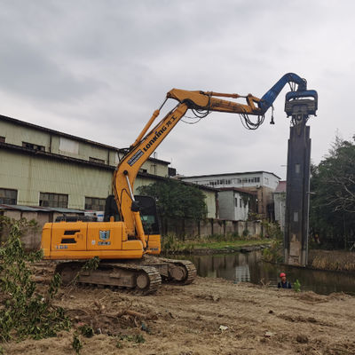 Drive 10m Sheet Piles with Ease: High-Performance Hydraulic Pile Hammer for Maximum Efficiency