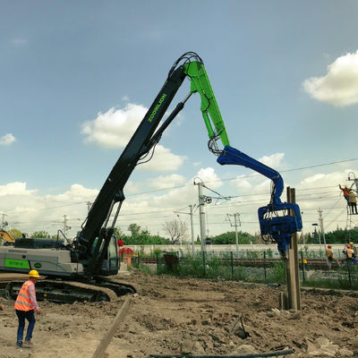 15m Pile Hammer with 435KN Force: High-Power Vibro Hammer for Hard Soil Conditions