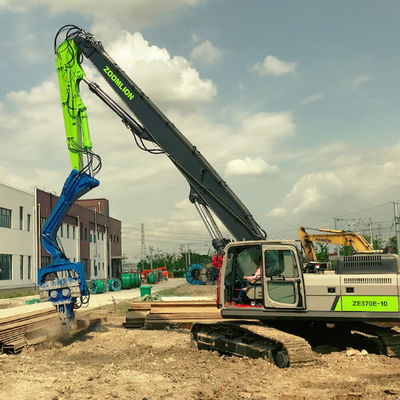 15m Hydraulic Pile Hammer: High-Frequency Vibro Driver for Deep Foundation Work