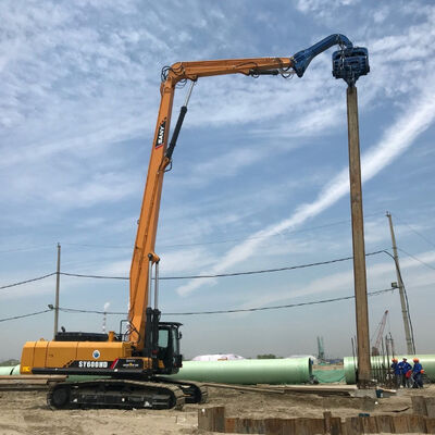 Durable Vibratory Pile Driver For Excavator - 3200rpm Speed And Quick Operation Conversion