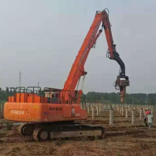 32Mpa Photovoltaic Pile Driver - High Construction Efficiency & Solar Project Specialized