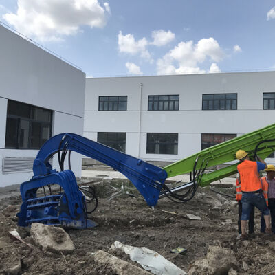 Compact & High-Speed Pile Driver | 3200rpm Hydraulic System for Effective Sheet Pile Driving