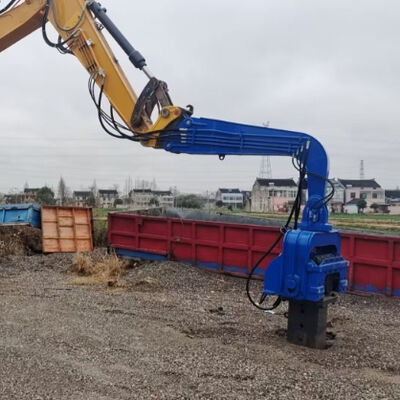Compact Structure Confined Spaces Pile Driver Featuring Integrated Control Valve Assembly