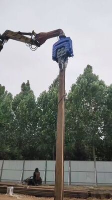 FV-500 Four Eccentric Pile Driver | High-Flow Merging Valve Unit Manufacturers China & Custom Low Maintenance Cost Design for 48–52 Ton Excavators