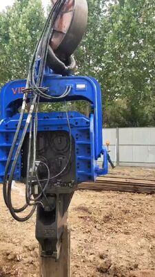 FV-500 Four Eccentric Pile Driver | High-Flow Merging Valve Unit Manufacturers China & Custom Low Maintenance Cost Design for 48–52 Ton Excavators