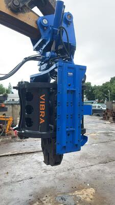 Quick Tool Change System & Dual Pump Flow Merging System – SV-400 Side Grip Pile Driver Made In China