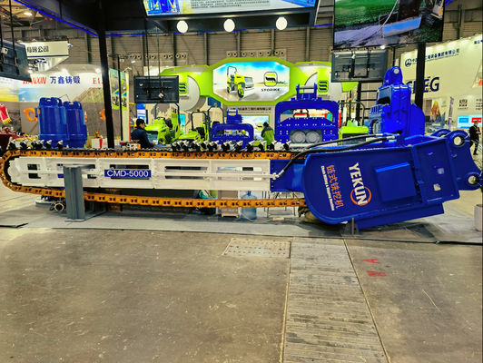 CMD 체인 커터 - 댐 및 제방 건설의 고효율 토양 안정화