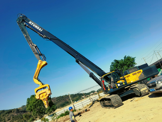 Most widely used vibro hammer for sheet piling construction projects