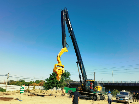 Most widely used vibro hammer for sheet piling construction projects