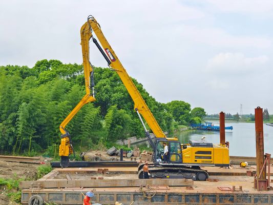 다재다능한 50-65T 스파일 드라이버 500kW 전력 높은 안정성과 쉬운 통합을 가진 도전적인 사이트