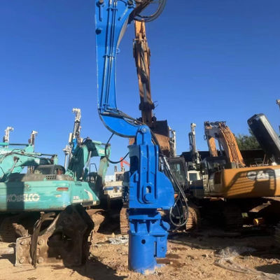Hydraulic Vibrating Pile Driver – Cement Coated Pile Driving, High Efficiency & Precise Penetration