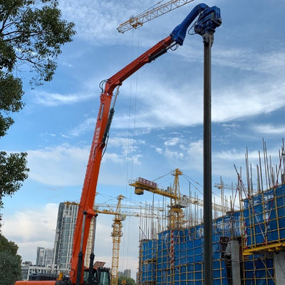 High Accuracy CAT 420 Pile Driver – Large Vibro Type for Precision Construction