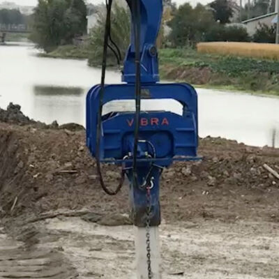 Stable-Running Hydraulic Pile Driver – Quick Conversion & Effortless Operation