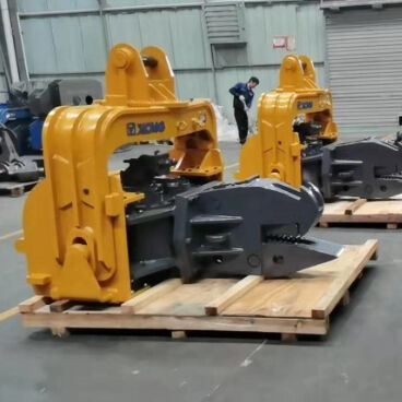 12m Depth Sheet Pile Driver – Pneumatic & Excavator Mounted For Construction