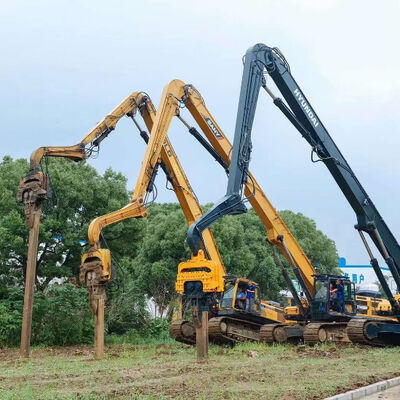 Power Your Piling Projects: High-Speed 3200 RPM Vibro Hammer