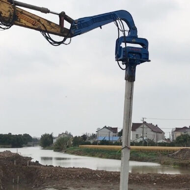 Stable Performance Pile Driver - Accurate 2600kg Hammer Weight & Multi-Pile Compatibility