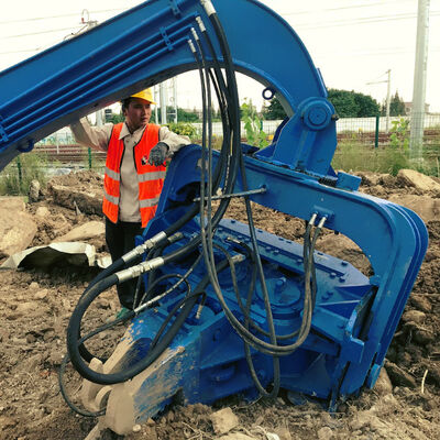 Heavy-Duty Pile Driver | 1700kg Hammer Weight for Stable 10-Meter Deep Driving
