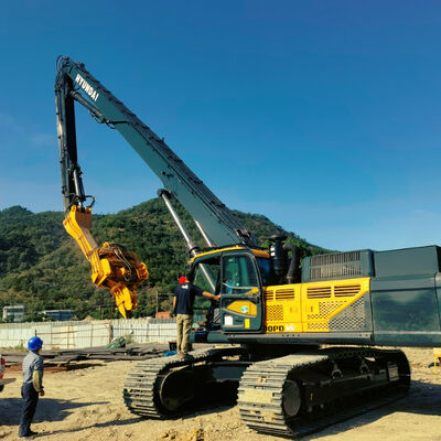 3.3 큰 강철판 파일 건축 프로젝트를 위한 톤 수력 진동 망치