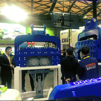 High-Torque Hydraulic Vibrating Hammer Pile Driver – Premium Construction Equipment for Exhibition