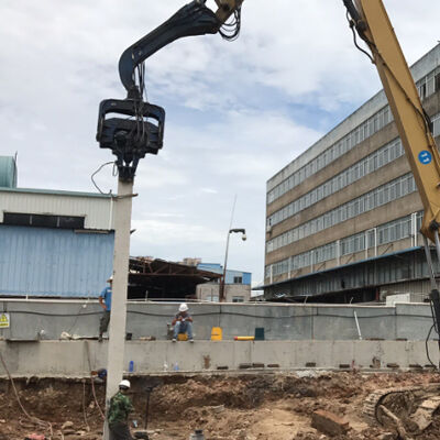 Heavy-Duty Pile Driver : Offshore Foundation Hammer For Efficient Sheet Pile Installation