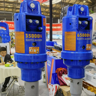 고효율 오일 냉각식 토공 드릴링 오거 - 24-50톤 굴삭기의 동력용으로 제작됨