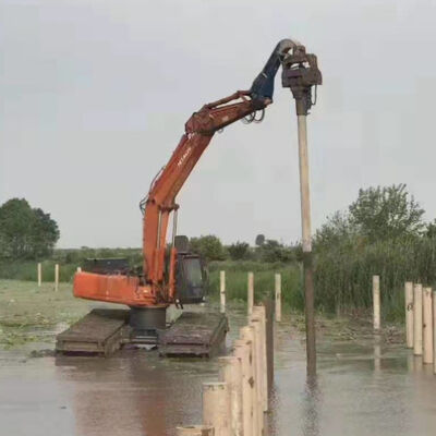 헤비듀티 엔지니어링 파일 드라이버: 2800rpm 고주파 진동 및 안정적인 성능 보장
