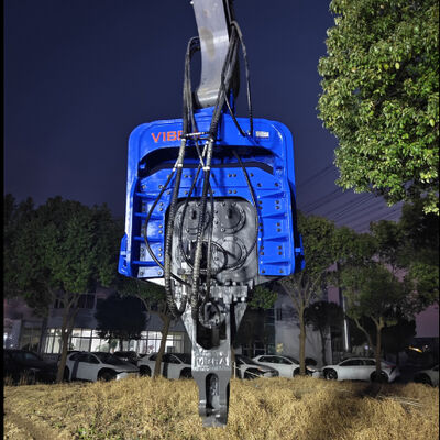 굴삭기용 강력한 파일 드라이버: 최대 깊이 24m 및 다양한 성능