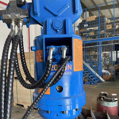 굴삭기용 고토크 어스 오거: 7미터 깊이 보링 및 최대 출력