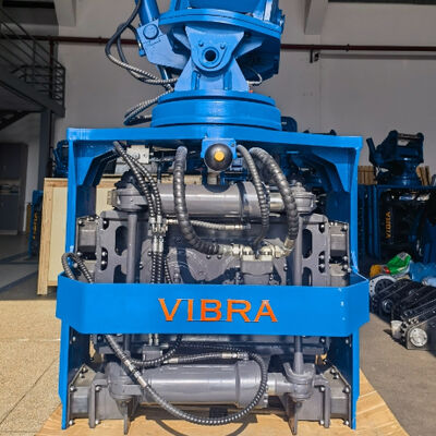 사이드 그립 파일 드라이버 SV-400 | 좁은 공간을 위한 656KN 유압 해머