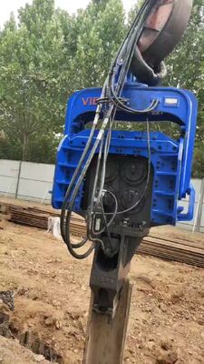 FV-500 Four Eccentric Pile Driver | High-Flow Merging Valve Unit Manufacturers China & Custom Low Maintenance Cost Design for 48–52 Ton Excavators