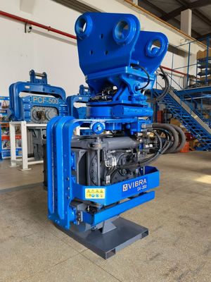 Side Grip Pile Driver: 3000 RPM & Low-Height Design for Confined Spaces