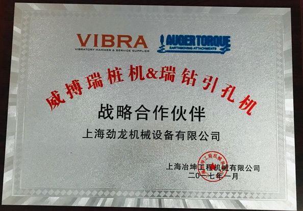 중국 Shanghai Yekun Construction Machinery Co., Ltd. 인증